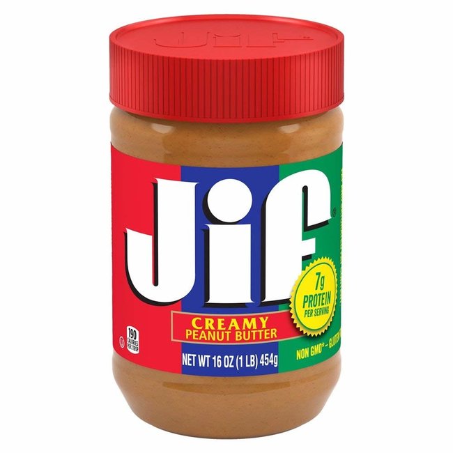 Jif Creamy Peanut Butter 453g