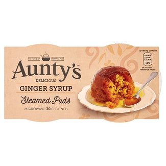 Auntys Auntys Steamed Ginger Syrup Puddings 2x100g