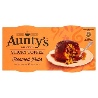 Auntys Auntys Steamed Sticky Toffee Puddings 2x100g