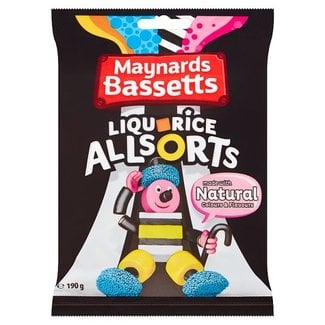 Maynard Bassetts Maynard Bassetts  Liquorice Allsorts 190g