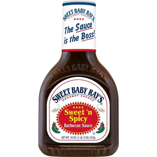 Sweet Baby Rays Sweet 'n Spicy BBQ Sauce 510g