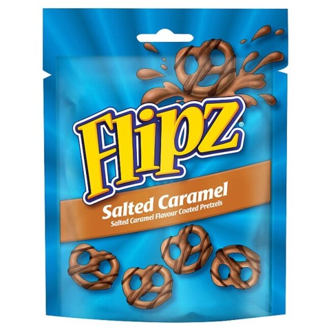 Flipz Salted Caramel Pretzels 90g
