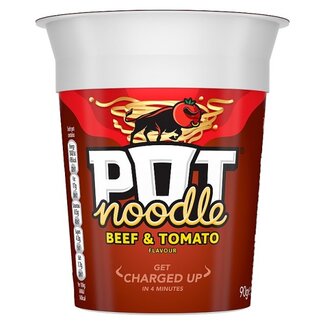 Pot Noodle Pot Noodle Beef & Tomato THT: 30-10-2025