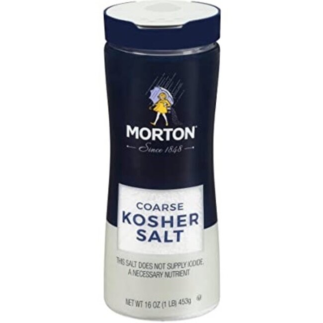 Morton Kosher Salt Canister 453g (16oz)