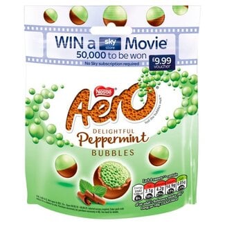 Nestle Nestle Aero Bubbles Peppermint Pouch Bag 92g