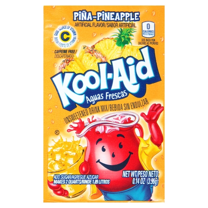 KoolAid Pineapple Sachet Buy American KoolAid Online! Kellys