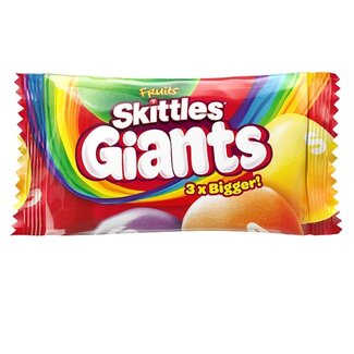Skittles Skittles Giants 45g BBD: 03-10-2026