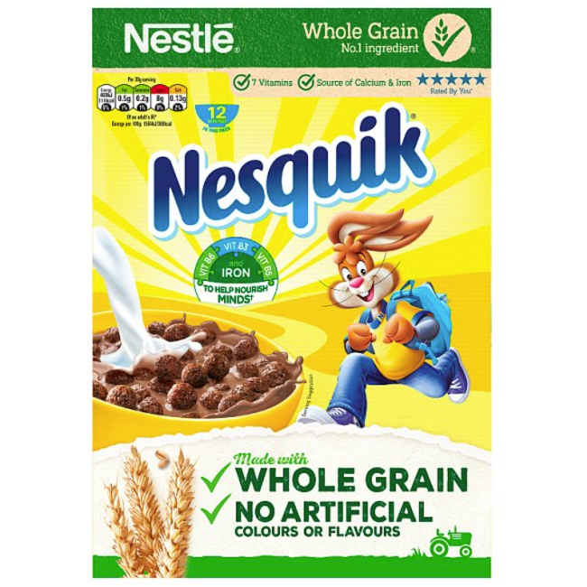 Nestle Nesquik Whole Grain Cereal 375g