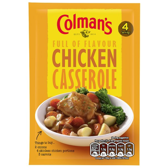 Colman's Chicken Casserole Mix 40g