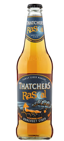 Thatchers Rascal Amber Cider 500ml | British Beer & Cider - Kellys ...