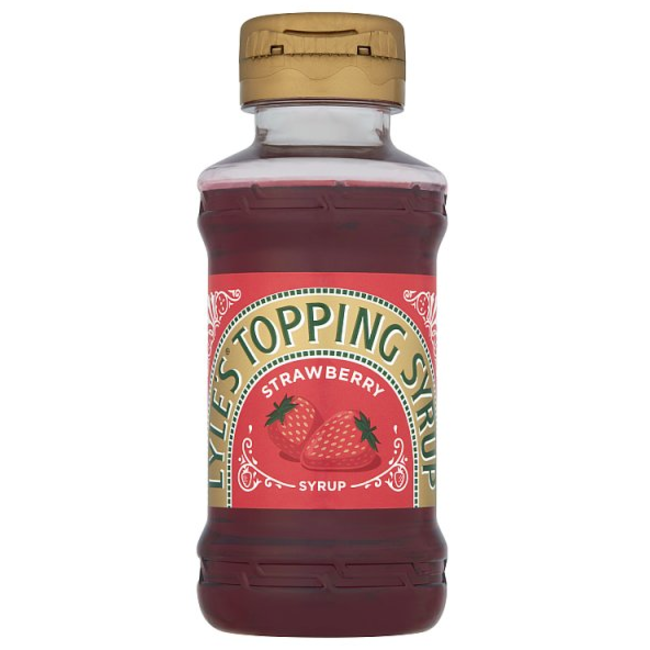 Tate & Lyle Squeezy Strawberry Topping Syrup 325g
