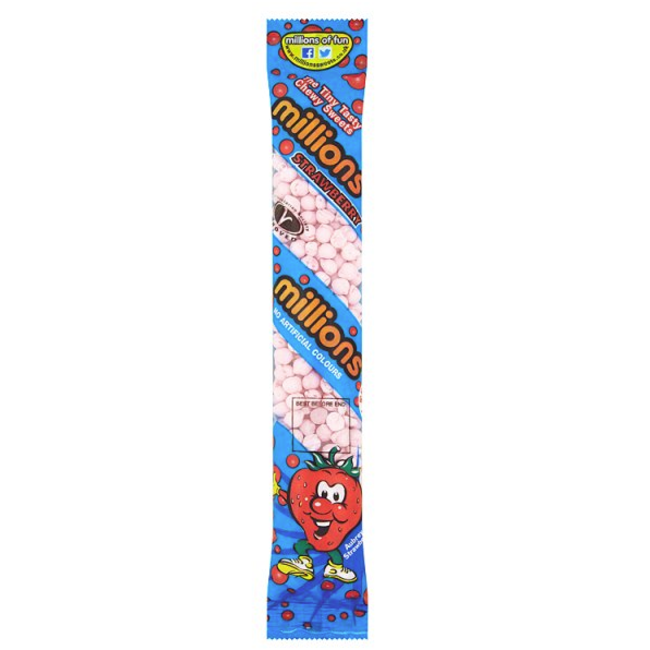 Millions Strawberry Tube 55g