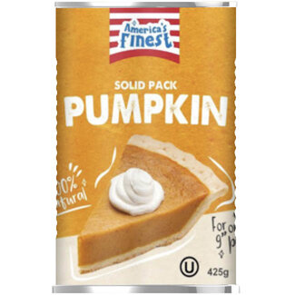 America's Finest America's Finest Solid Pack Pumpkin 425g