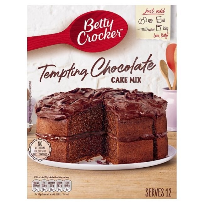 Betty Crocker Betty Crocker Tempting Chocolate Cake Mix 425g