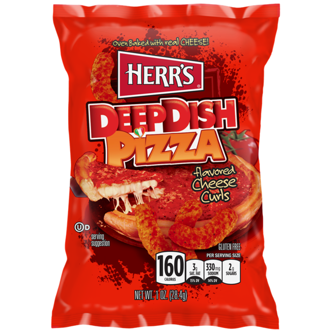 Herr's Herr's Deep Dish Pizza Cheese Curls 198g