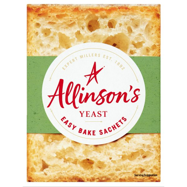 Allinson's Easy Bake Yeast 6pk
