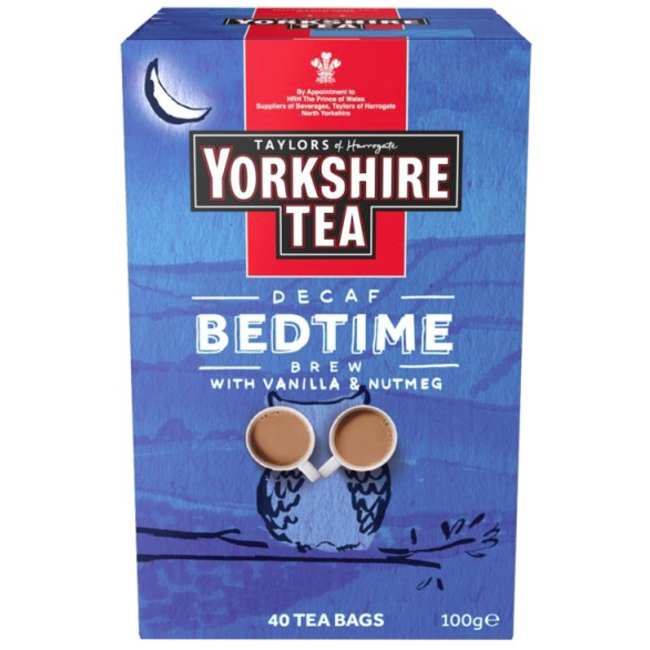 Taylors Decaf Bedtime Brew with Vanilla & Nutmeg 40s