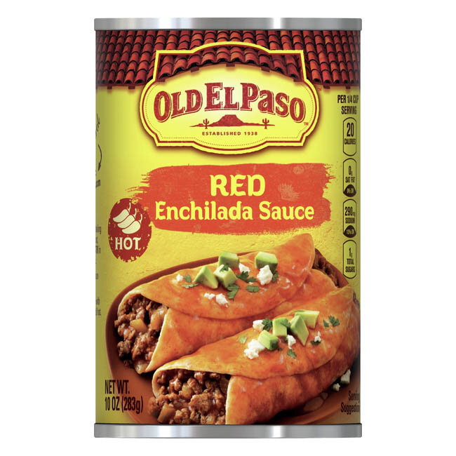 Old El Paso Red Enchilada Sauce Hot 283g (10oz)