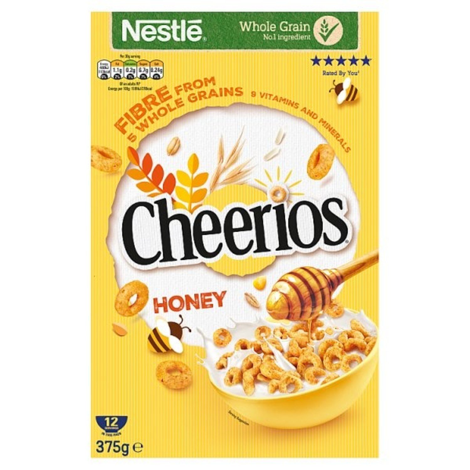 Nestle Cheerios Honey 375g Breakfast Cereals Kellys Expat Shopping 9876
