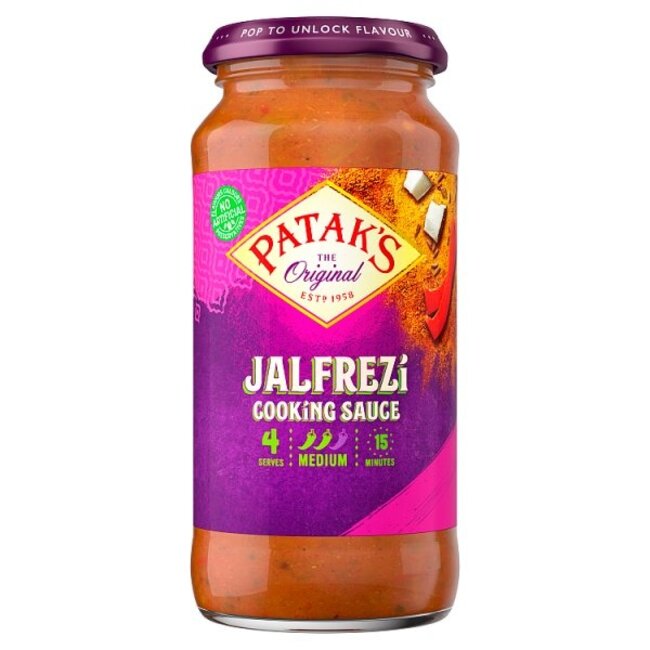Patak's Jalfrezi Cooking Sauce 450