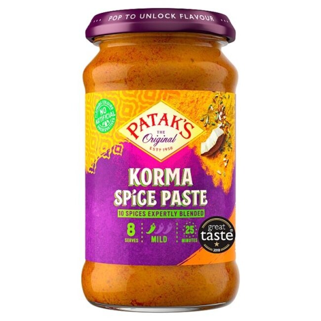 Patak's Korma Spice Paste 283g