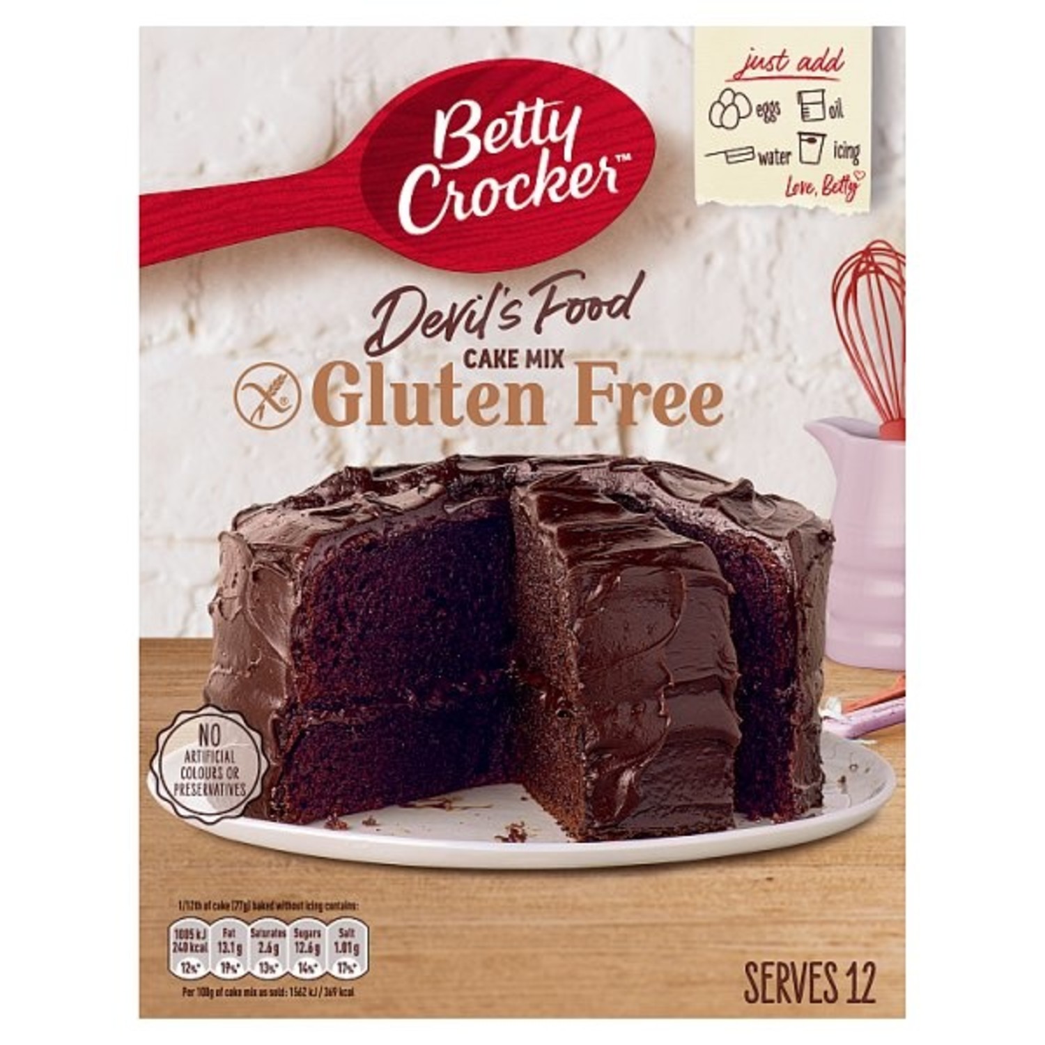 Betty Crocker Gluten Free Devil Food Cake Order Online At Kellys