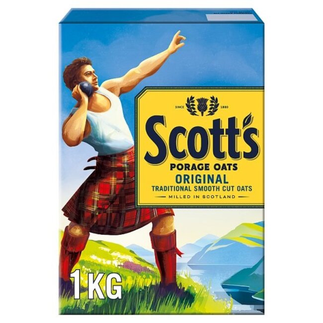 Scotts Scotts Porage Oats Original 1kg (porridge)