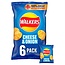 Walkers Cheese & Onion Crisps 6pk (6x25g)