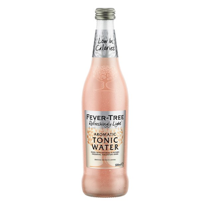 Fever Tree Refreshingly Light Aromatic Tonic Water 500ml
