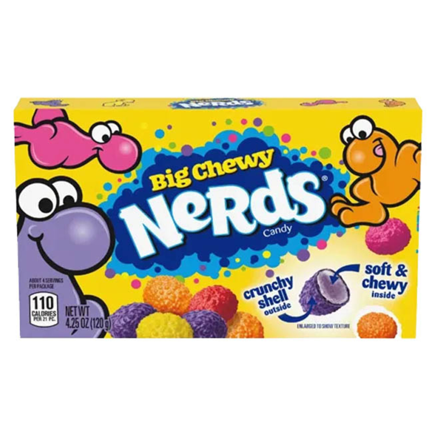 Wonka Nerds Grape & Strawberry 46.7 g