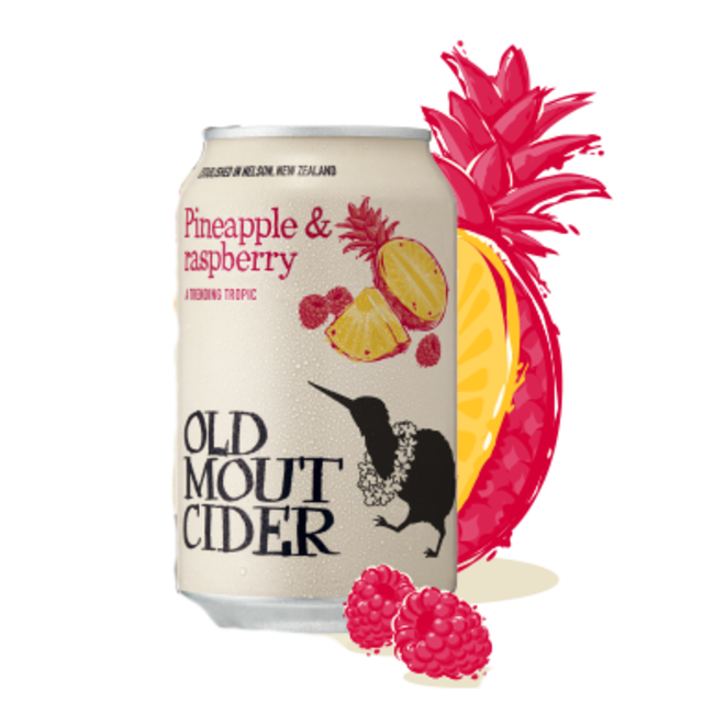 Old Mout Cider Pineapple & Raspberry 10x330ml – Cider