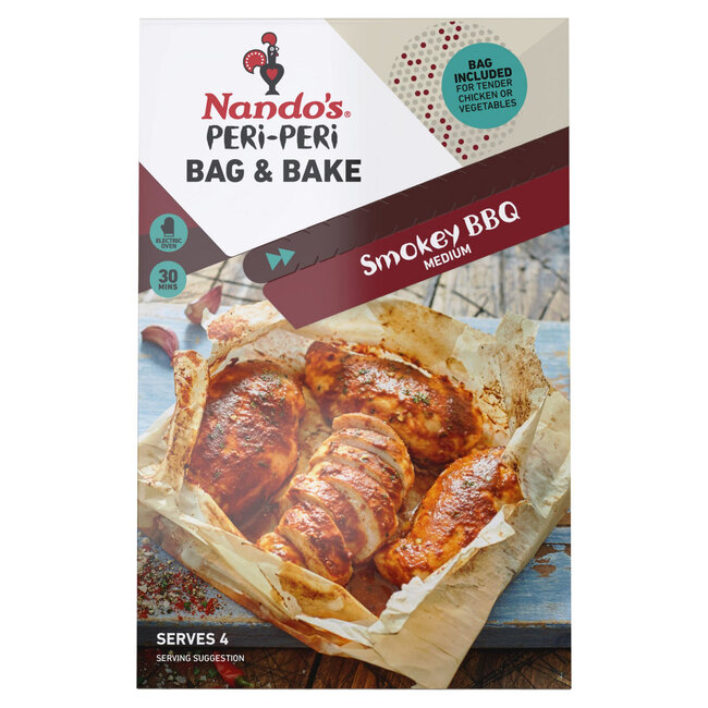 Nando's Nando's Peri-Peri Bag & Bake Smokey BBQ 20g