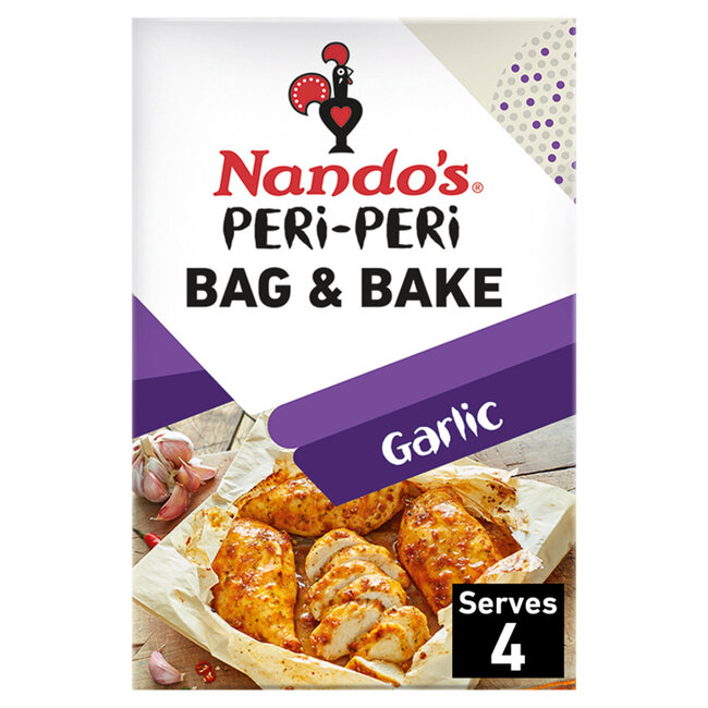 Nando's Nando's Peri-Peri Bag & Bake Garlic 20g