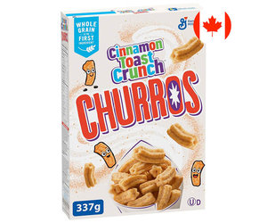 Expat Churros | Shopping - 337g Ontbijtgranen Cinnamon Kellys | Cereal USA Crunch Canada Toast