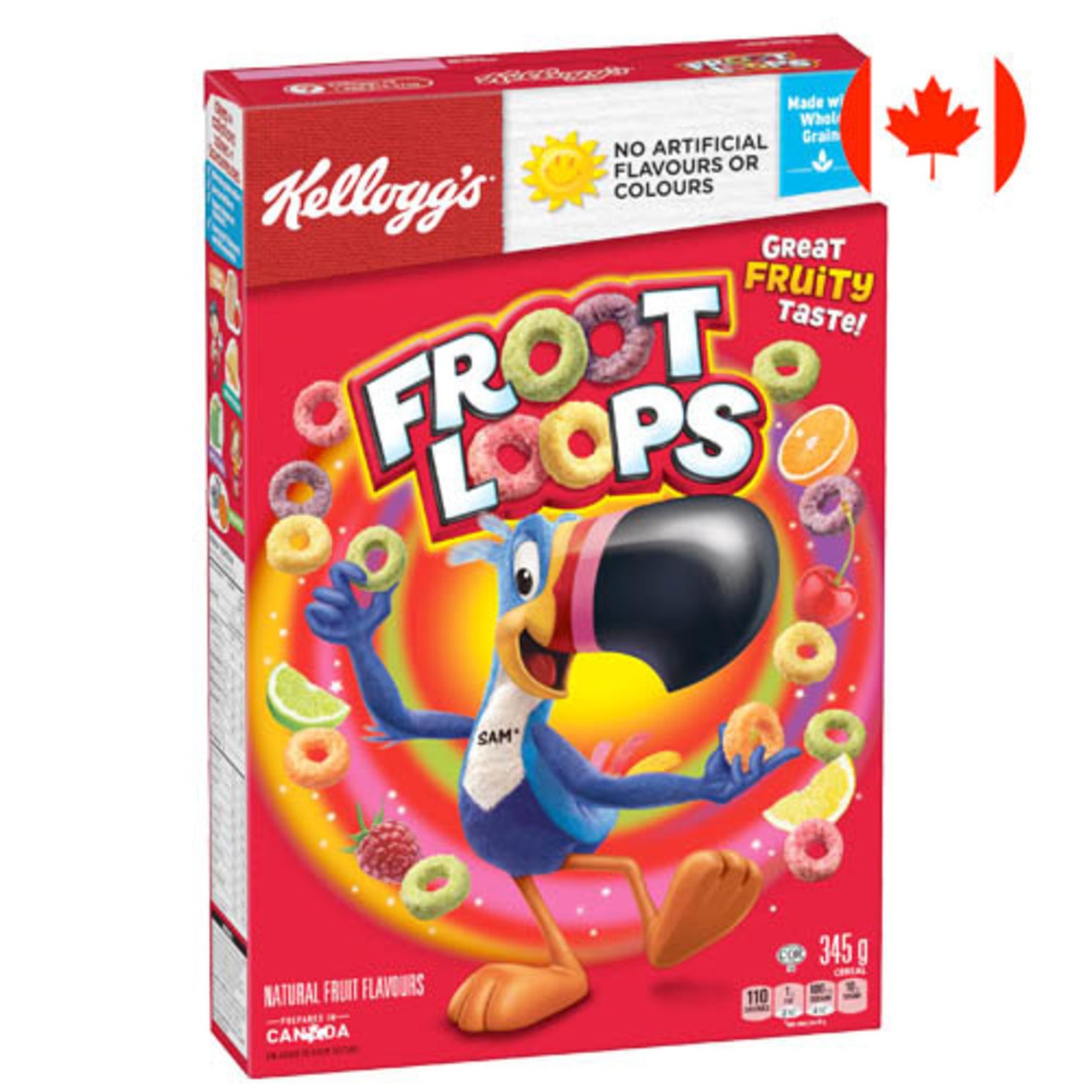 Kellogg's Froot Loops 345g | American & Canadian Cereal | Buy online ...