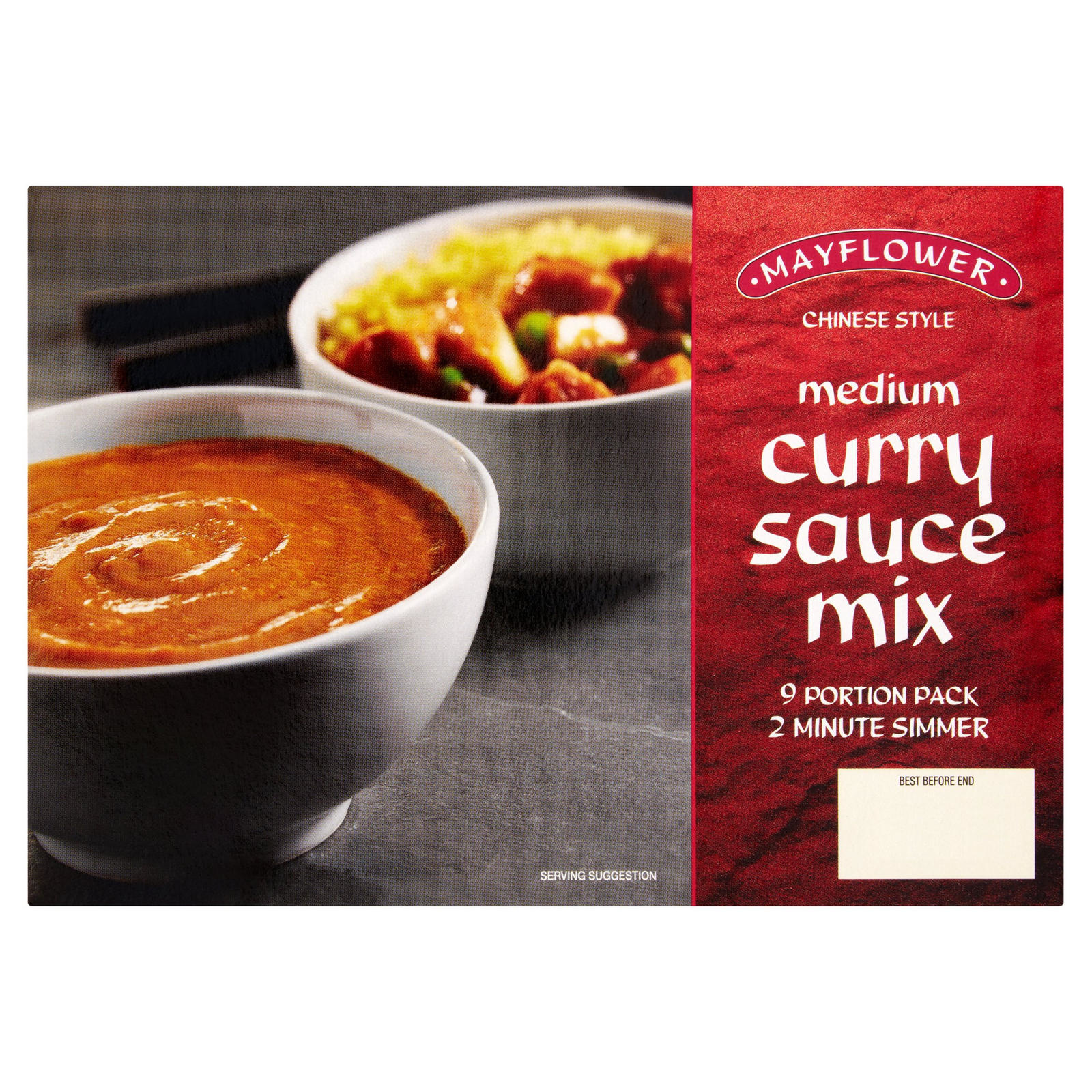 Chinese Style Medium Curry Sauce Mix 255g British Cooking Ingredients Kellys Expat Shopping