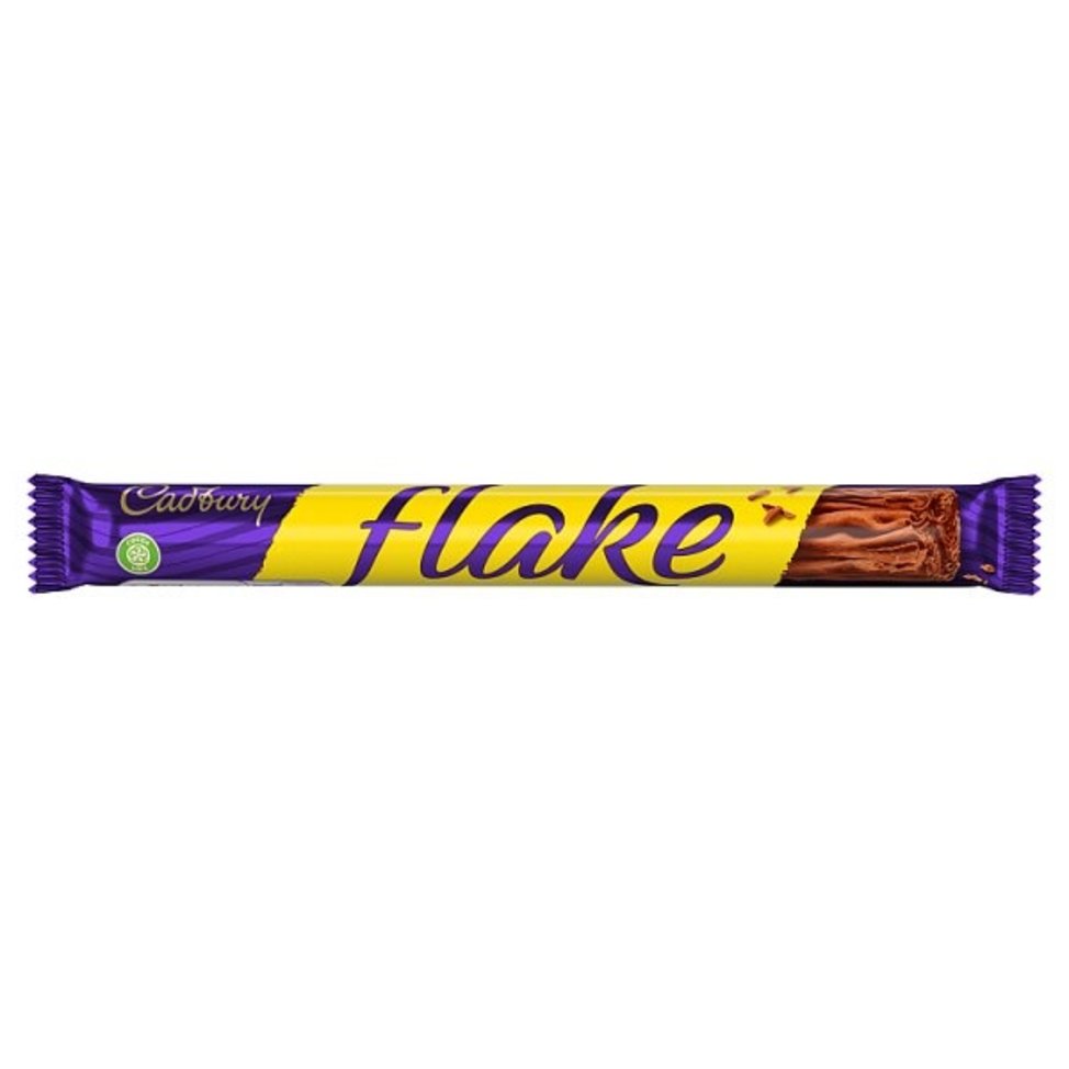 Cadbury Flake Chocolate Bars 23.5g, 4-Count