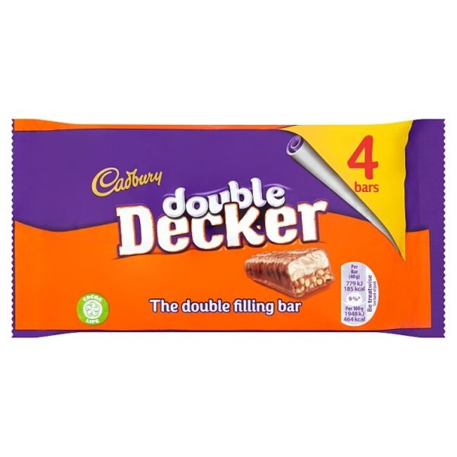 Cadbury Cadbury Double Decker 4pk