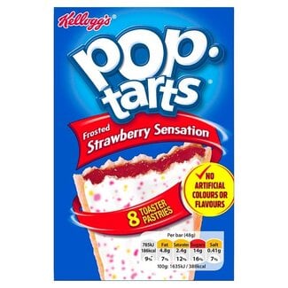 Kellogg's Kellogg's Pop Tarts Frosted Strawberry Sensation 8pk