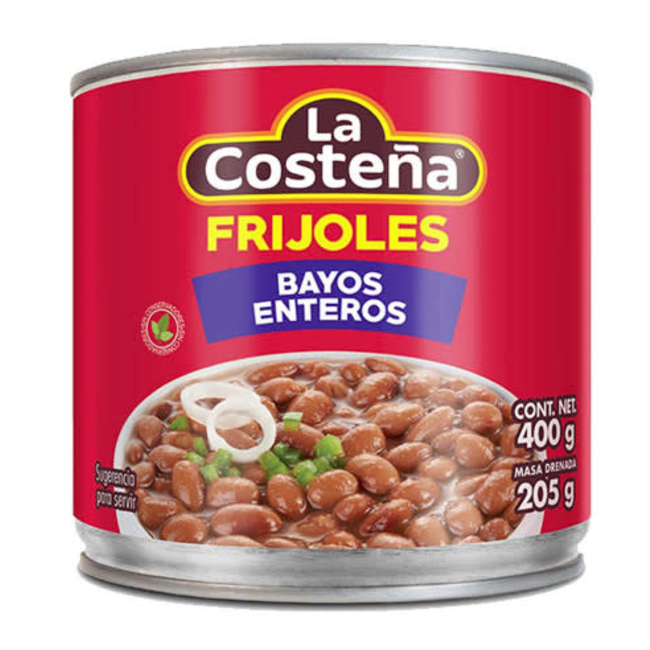 La Costena La Costena Bayos Whole Beans 400g