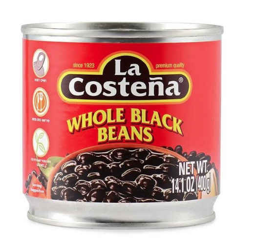 La Costena Whole Black Beans, 400g Mexican Kellys Expat Shopping