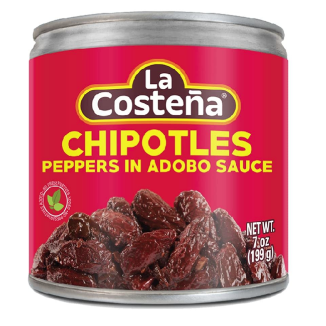 La Costena Chipotle Peppers in Adobo Sauce 199g