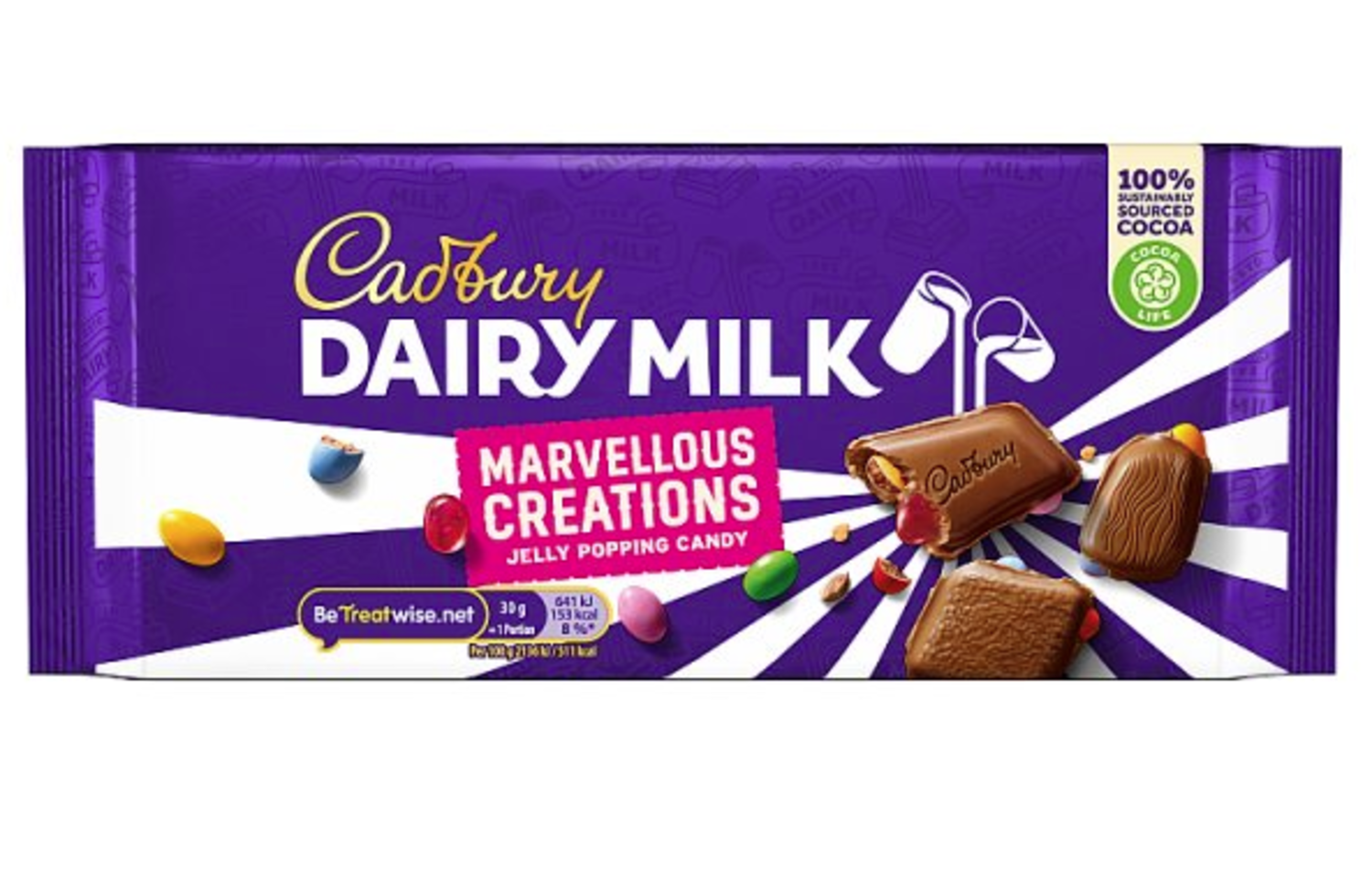Cadbury Dairy Milk Marvellous Creations Jelly Popping Candy