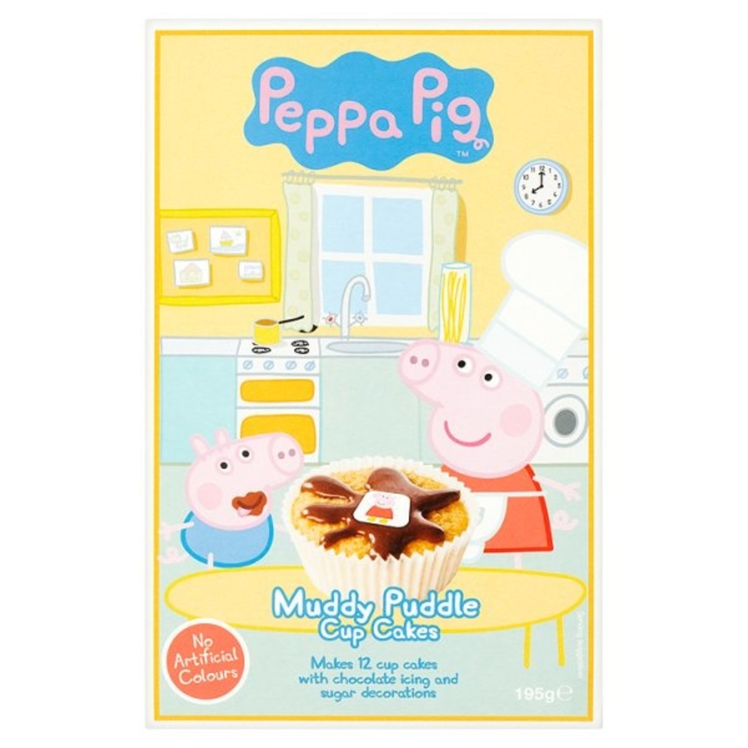 Peppa Pig | Muddy Puddle Cupcake Mix 195g | Baking - Kellys Expat Shopping