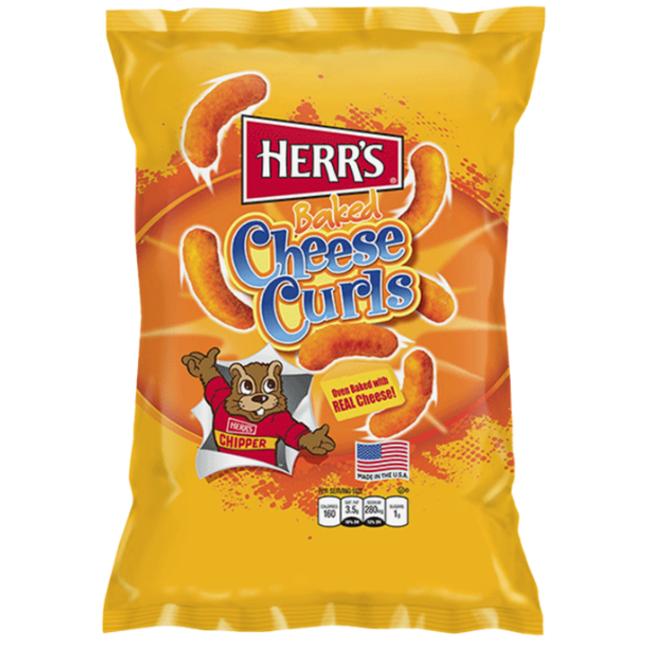 Herr's Original Cheddar Curls 170g