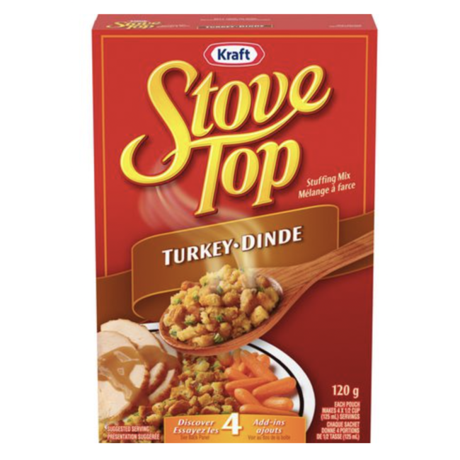 Kraft Stove Top Stuffing Mix for Turkey 120g