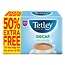 Tetley Tetley Decaf Tea 80s +50% Extra Free
