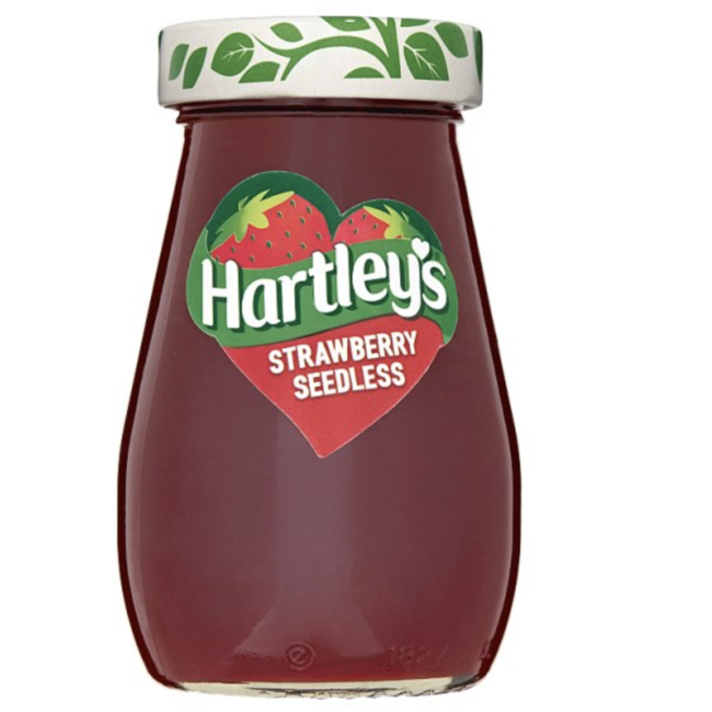 Hartleys Best Seedless Strawberry Jam 300g