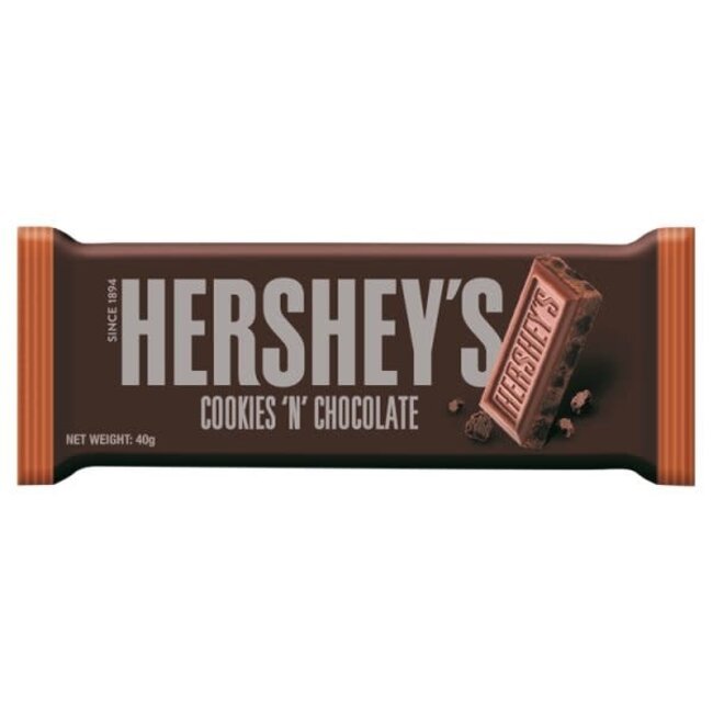 Hershey's Hershey's Cookies 'n Chocolate bar 40g