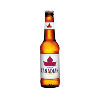 Molson Molson Canadian Lager ABV4% 330ml